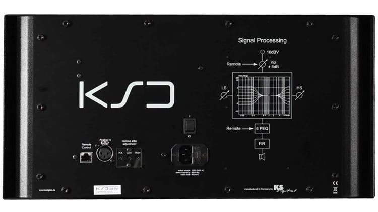 Rückseite des KSdigital C88-Reference