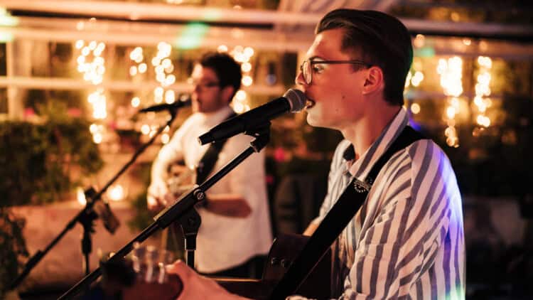 Live-Auftritt Unplugged 