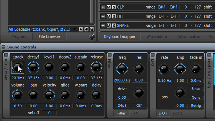 Layering II – Beats mit Free Sampler machen