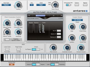 Universal Audio Antares Auto-Tune Realtime - Recording FX vs. Mixing FX