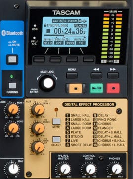 Tascam Model 24 Test - Bluetooth