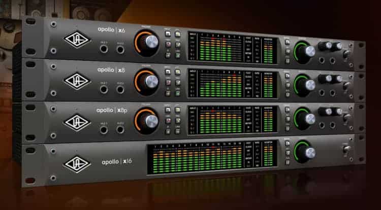 Universal Audio Apollo x6, x8, x8p, x16