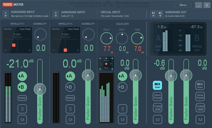 VB-Audio Voicemeeter - Podcast Software