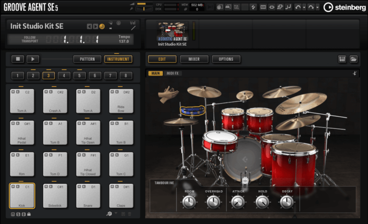 Groove Agent SE 5 - Cubase 10 Review