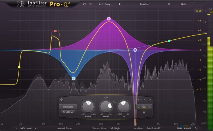 FabFilter Pro-Q 2 - Mastering Plugin