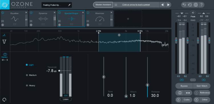 iZotope Ozone 8 Advanced - Mastering Plugin