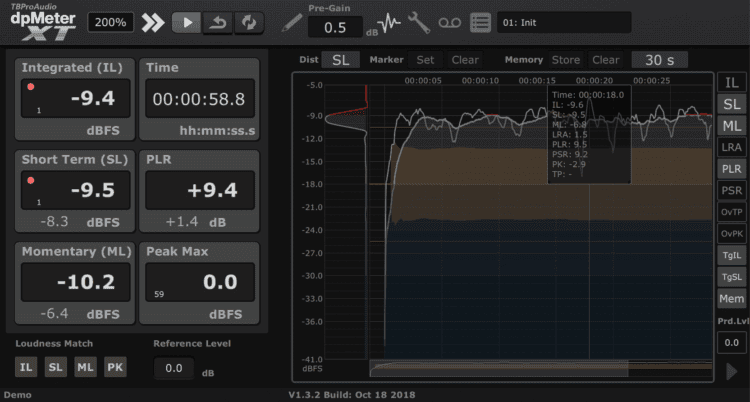 TBProAudio dpMeterXT - Mastering Plugin