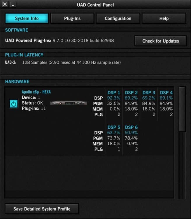 Universal Audio Apollo x8p Testbericht