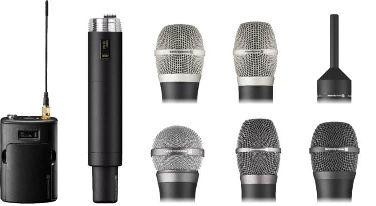 Taschensender, Handsender, Wechselkapseln - beyerdynamic TG 1000