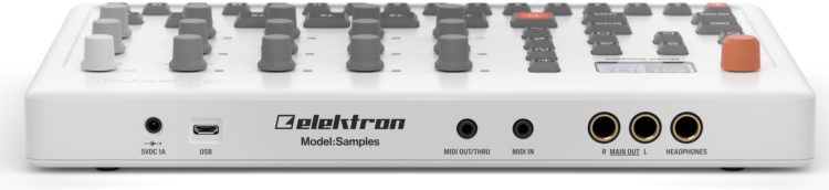 Rückseite & Anschlüsse - Elektron Model:Samples