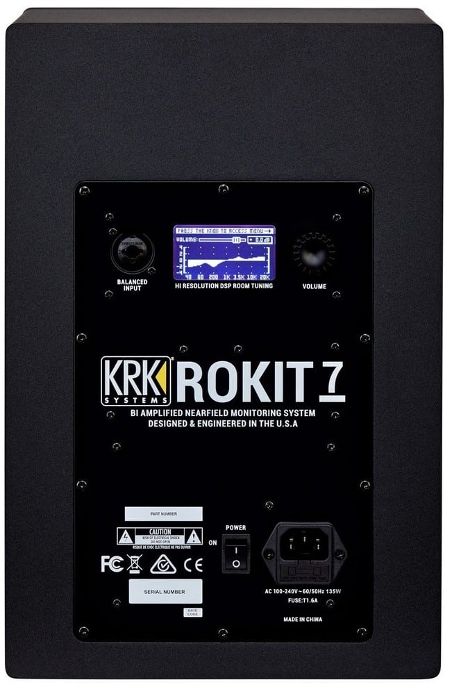 Rückseite & Display - KRK RP7 G4