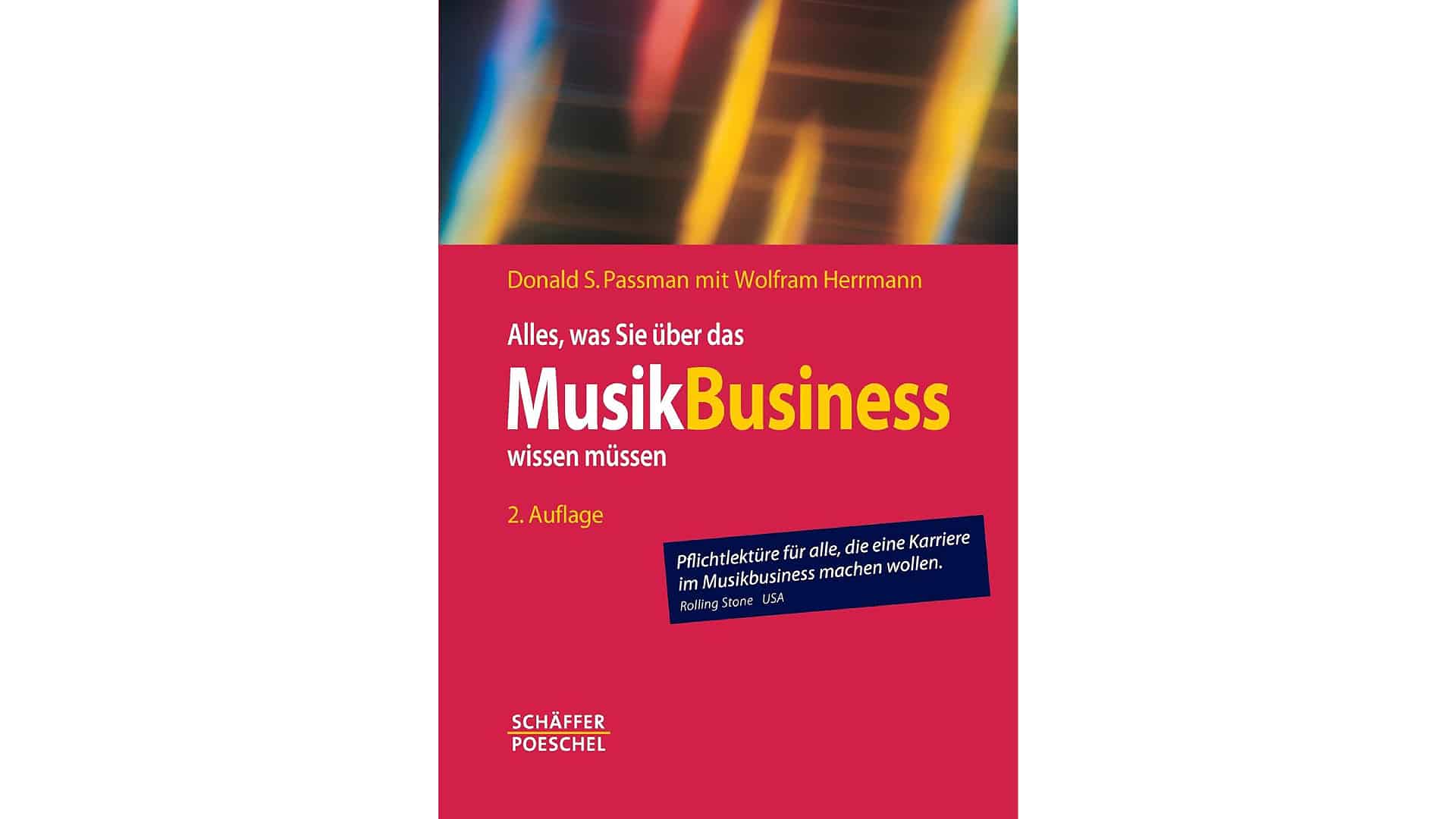 Musikbusiness Buch