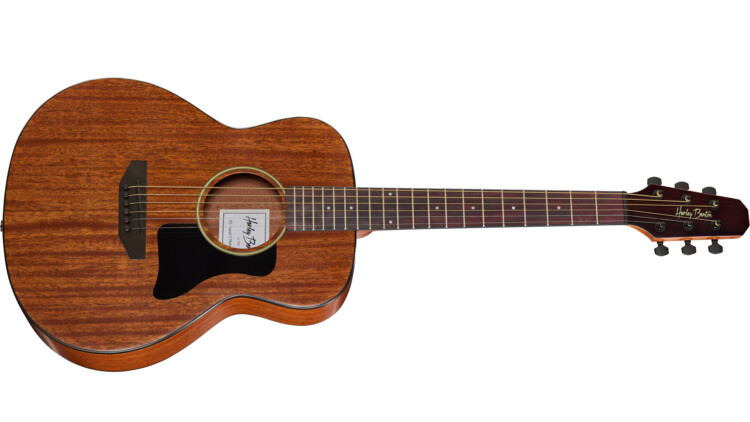 Reisegitarre - Harley Benton GS-Travel-E Mahogany