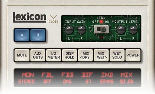 Input Gain & Output Gain - Universal Audio Lexicon 480L Test