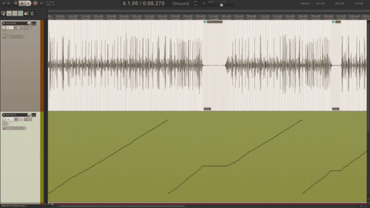 MIDI-Spur im Kick Drum Replacement Tutorial