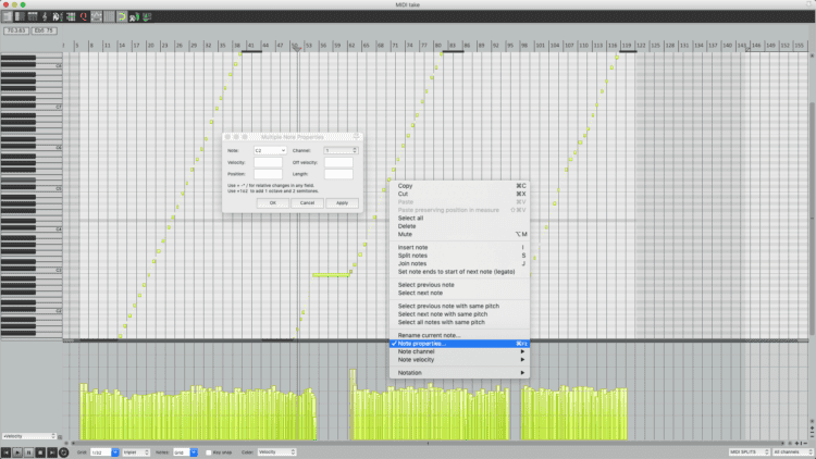 Notenwerte anpassen im Kick Drum Replacement Tutorial