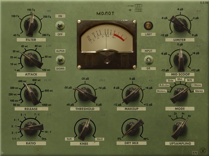 vladg/sound Molot - VST Kompressor Plugins (gratis)