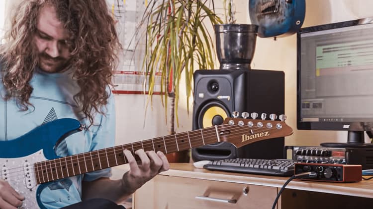 singer songwriter homestudio setup