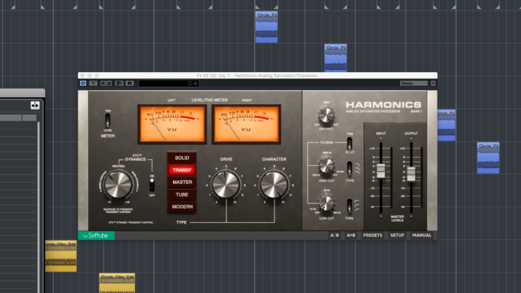 Softube Harmonics Test