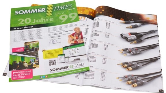 20 Jahre Sommer Cable - Audiokabel und mehr
