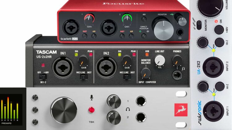 USB Audio Interface Vergleich - die besten Top-Modelle & Empfehlungen