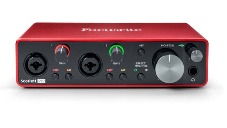 Das Focusrite Scarlett 2i2 3rd Generation