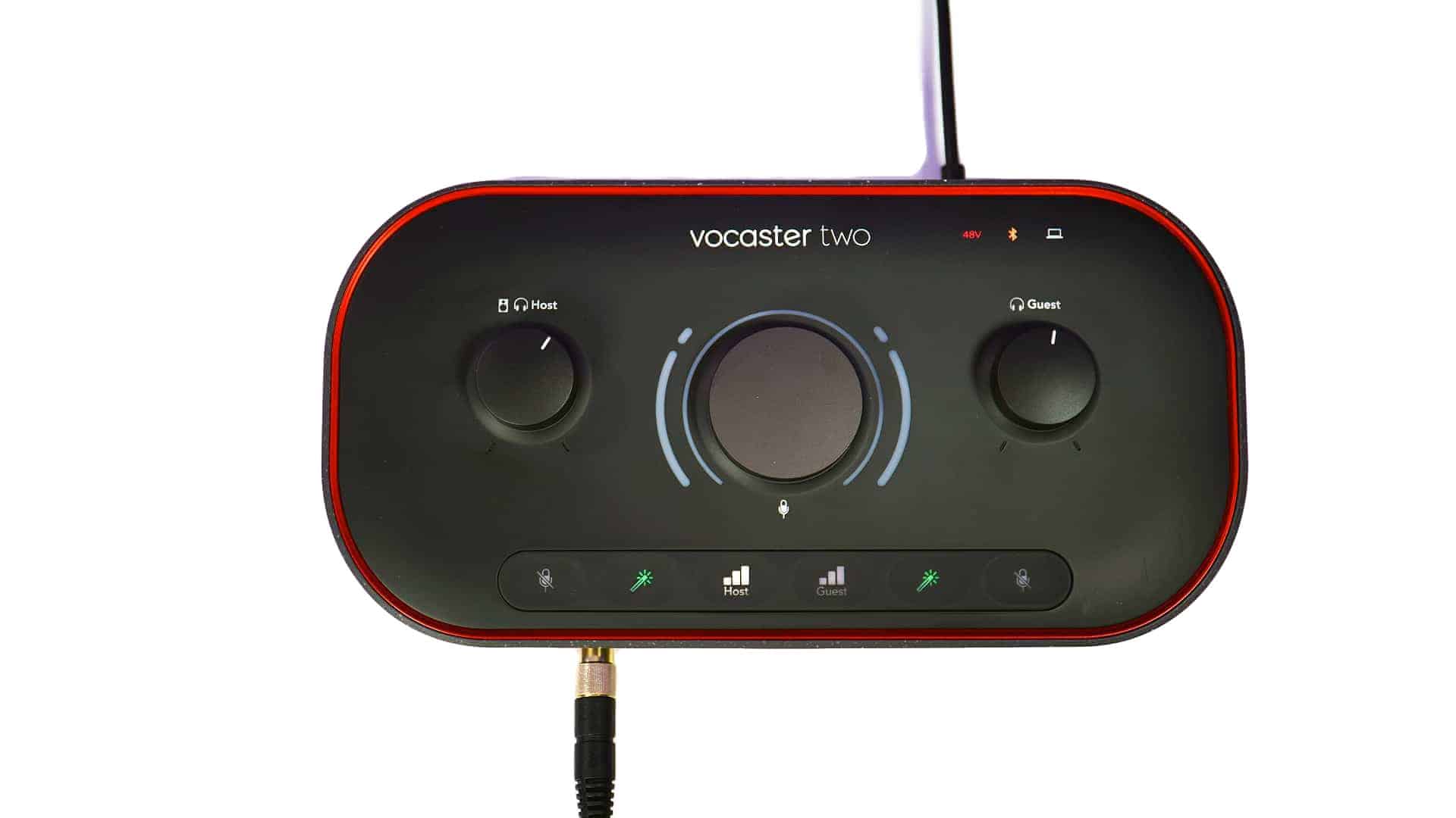 Audio Interface Podcasting - Focusrite Vocaster Two