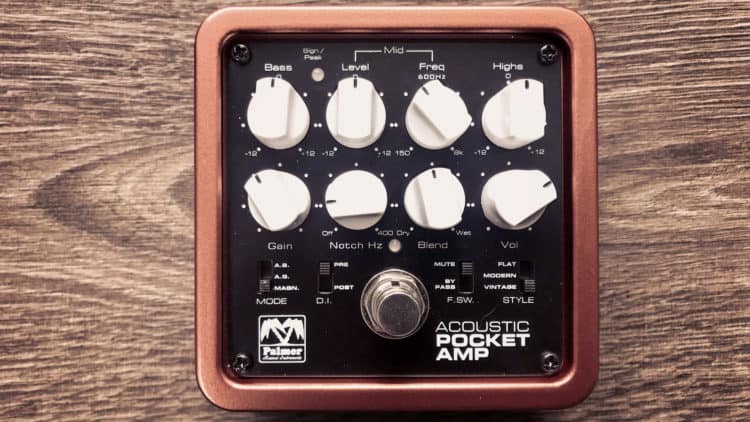 Palmer Pocket Amp Acoustic Test