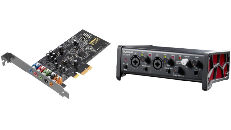 Soundkarte vs Audio Interface