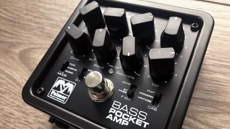 Palmer Pocket Bass Amp Test