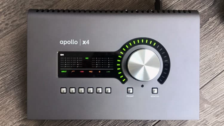 Universal Audio Apollo x4 Test