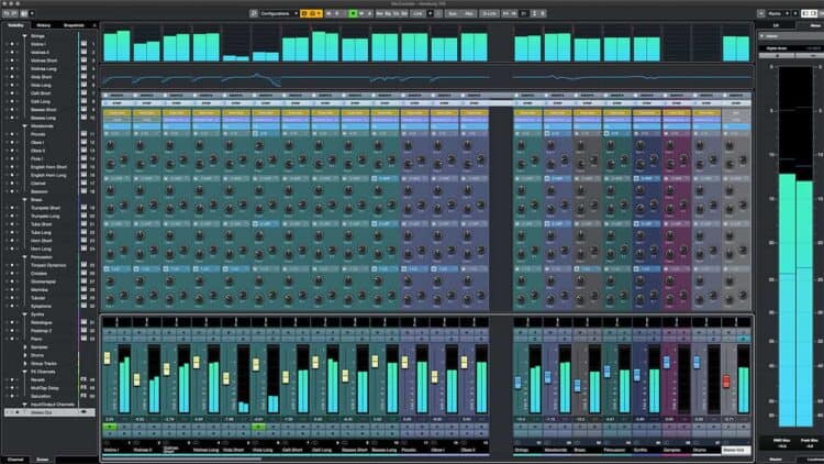 Steinberg Cubase 10.5 Colorize MixConsole