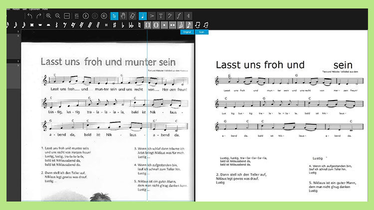 Forte 11 Premium Test Notenscan