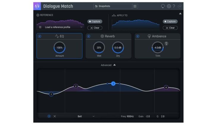 iZotope Dialogue Match