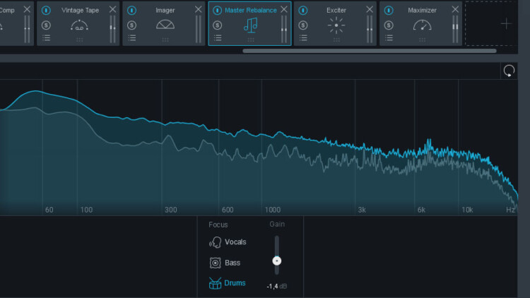 iZotope Ozone 9 Test Master Rebalance