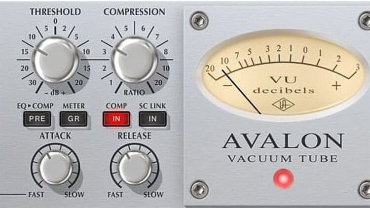 UAD Avalon VT-737 Kompressor im Fokus