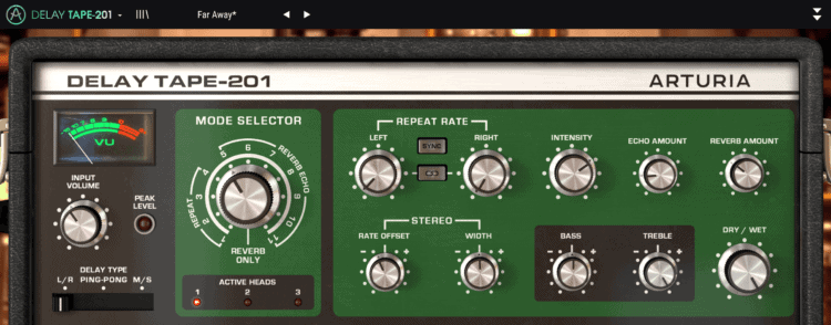 Arturia Tape-201 Delay