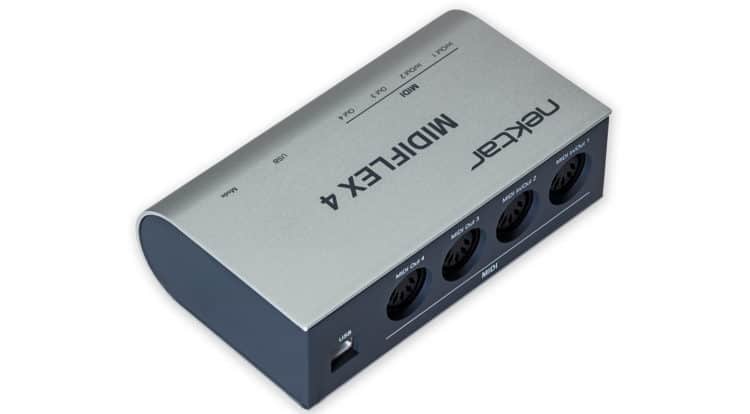 Nektar MIDIFLEX4 4x Port USB MIDI Interface