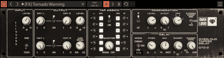 Overloud OTD-2 Delay