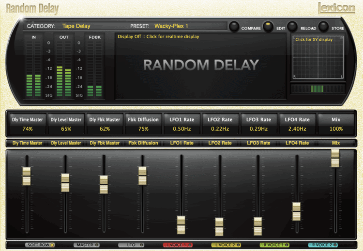 Lexicon PCM Native Random Delay