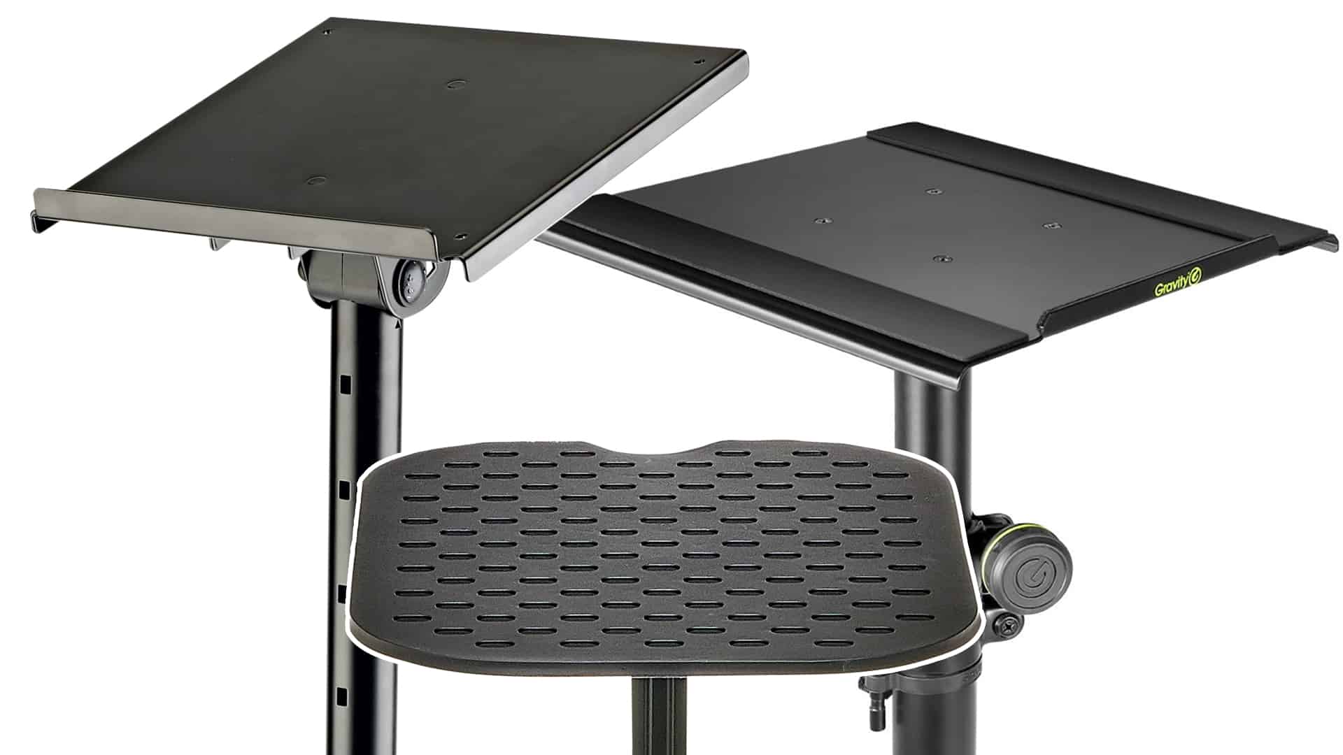 Extrem stabiler Ständer für Studio Monitor Boxen Stativ auch für Laptop HiFi DJ 