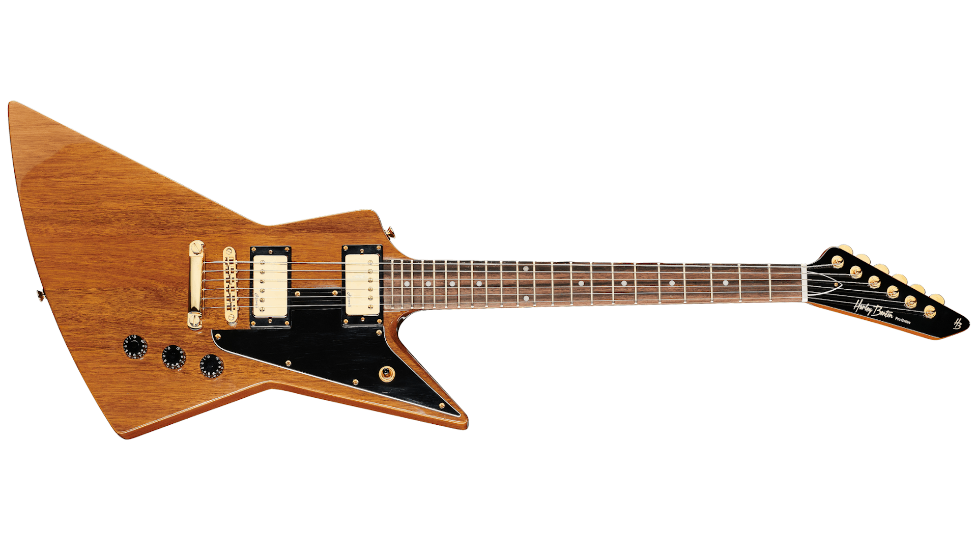 Harley Benton EX-76 Classic GHW AN Test: 70s E-Gitarre ⋆ delamar.de