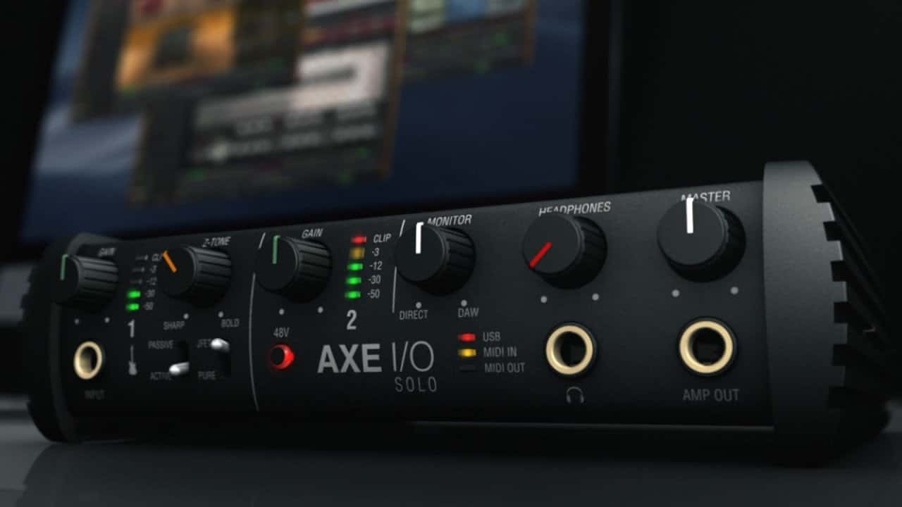 IK Multimedia AXE I/O Solo Interface für Gitarristen ⋆ delamar.de