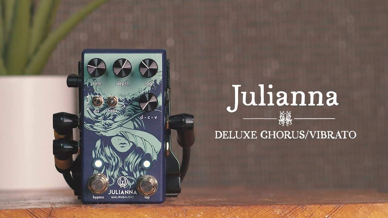 Walrus Audio Julianna Deluxe Chorus/Vibrato Pedal ⋆ delamar.de
