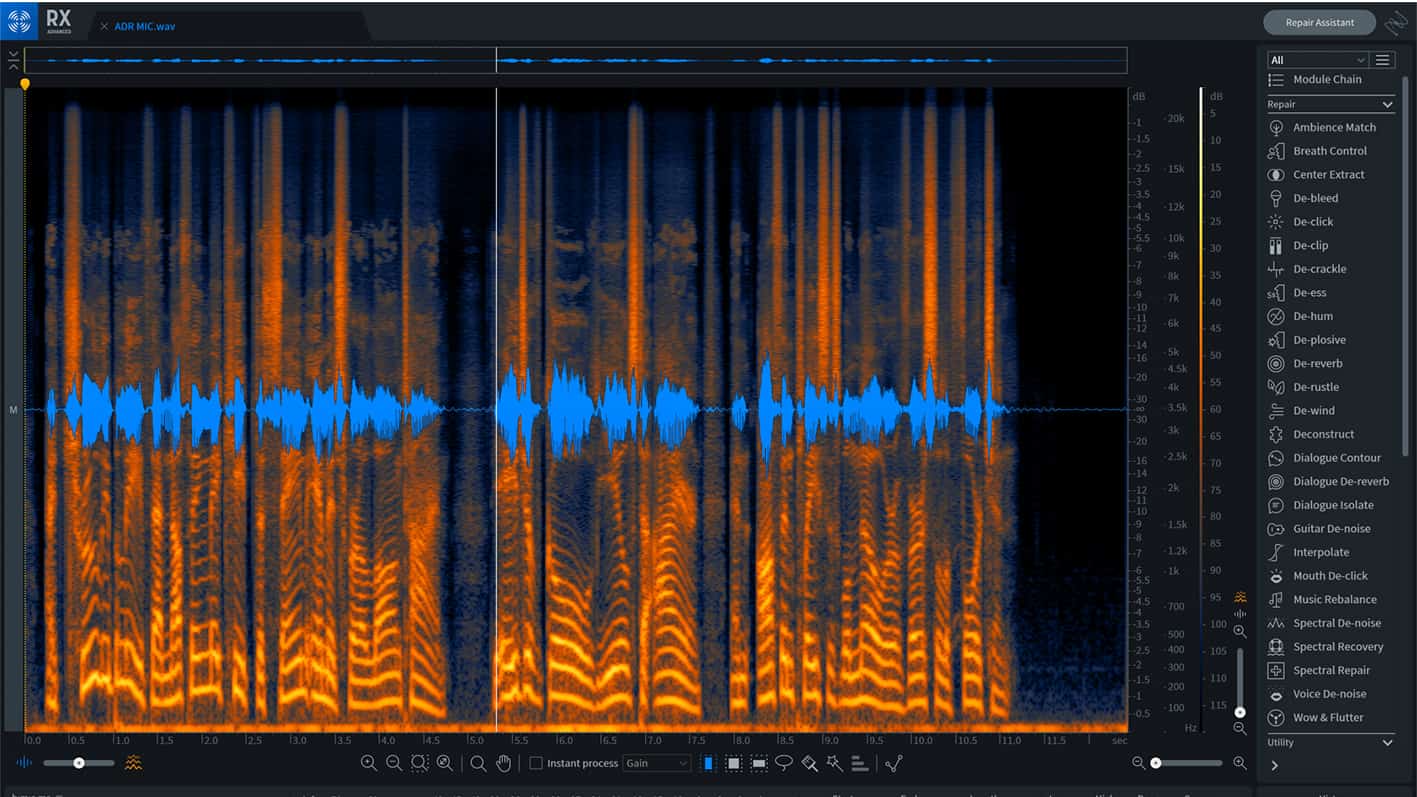 video editors izotope rx6 or izotope ozone 8