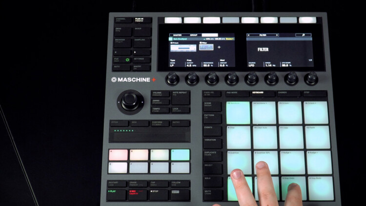 beat producing maschine plus