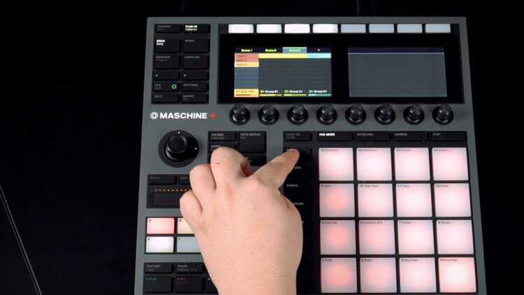 beat producing maschine plus