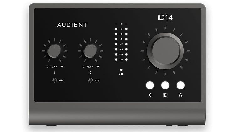 audient id14 mkII audio interface