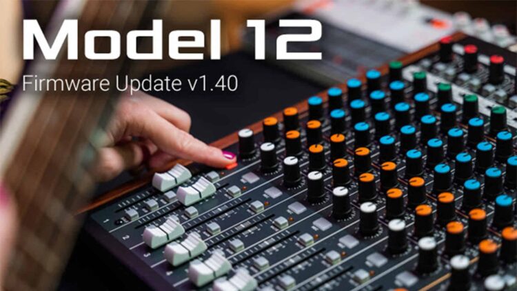 Tascam Model 12 Firmware Update