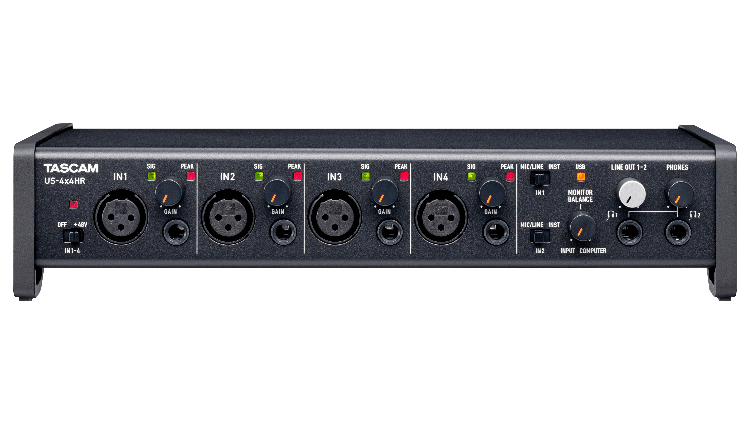 Tascam US-4x4HR test